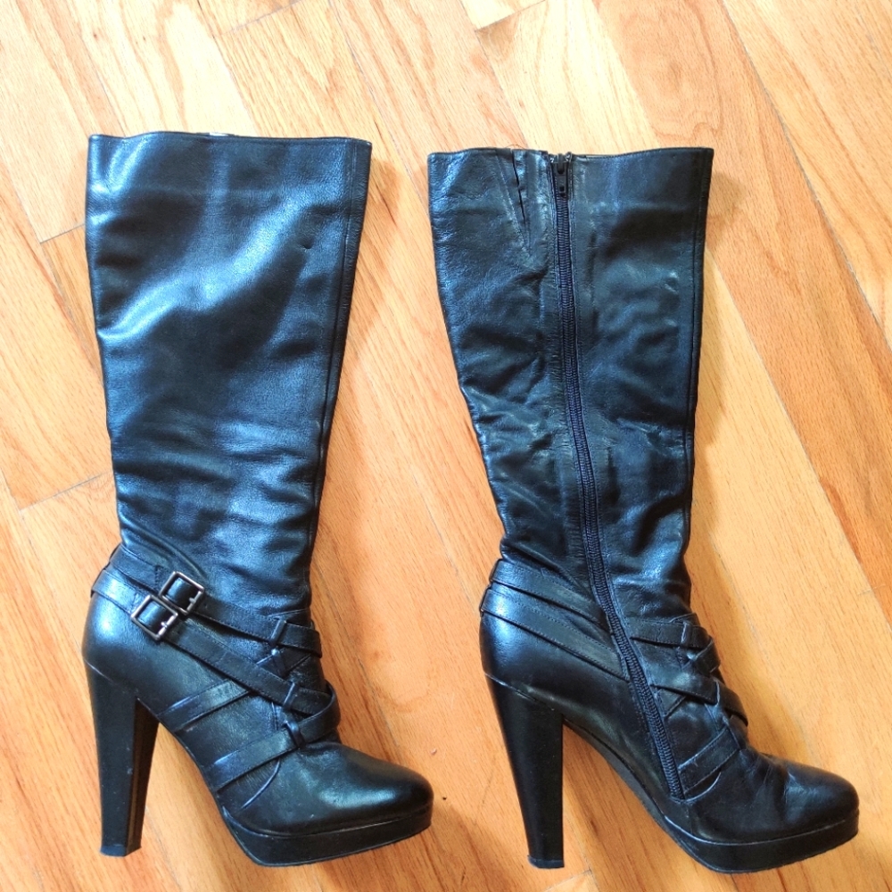 Calvin Klein Leather Boots
